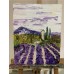 Lavender Morning in Provence – acrylic painting on canvas 30 × 40 cm – Marina Stognieva